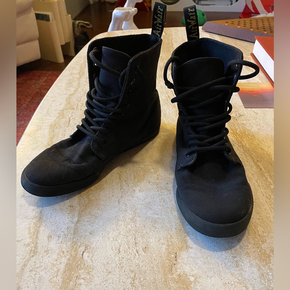 Dr. Marten Sheridan Canvas Boot